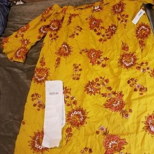 Women's NEW Old Navy off-the-shoulder floral dress
